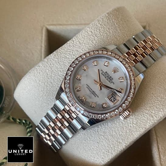 Rolex Datejust 126233 White Dial with Diamond Inspired Watches