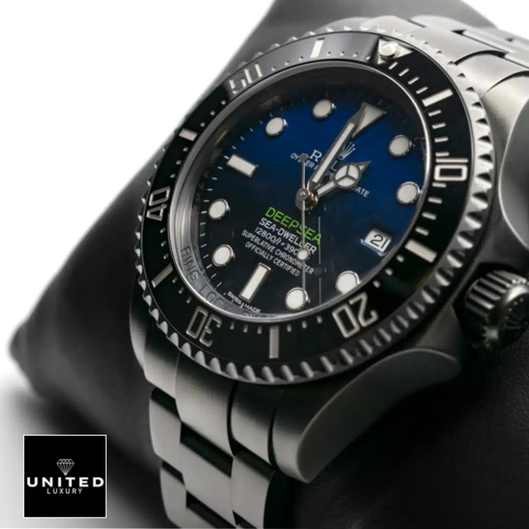 Rolex Deepsea Sea-Dweller Black Venom 116660 Black Bezel Inspired