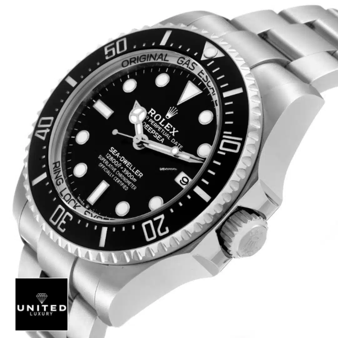 Rolex Deepsea Sea-Dweller 116660-0001 Oyster Inspired Stainless Steel Crown Pusher