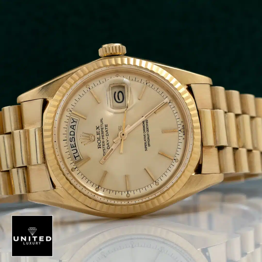 Rolex Day-Date 40 228238-0003 Yellow Gold Oyster Inspired & Crown Pusher