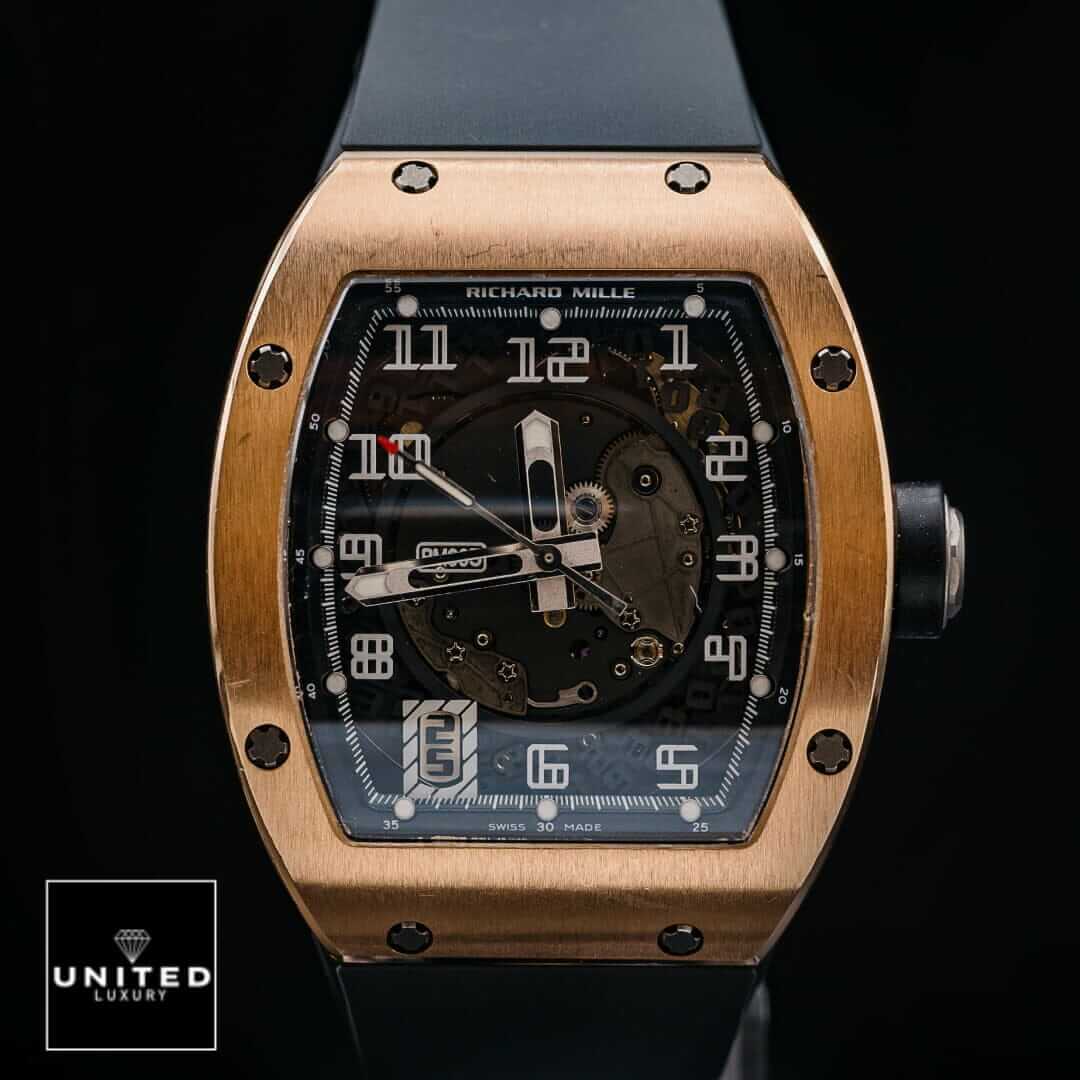 Richard Mille RM055 Bubba Watson Black Dial Inspired black background