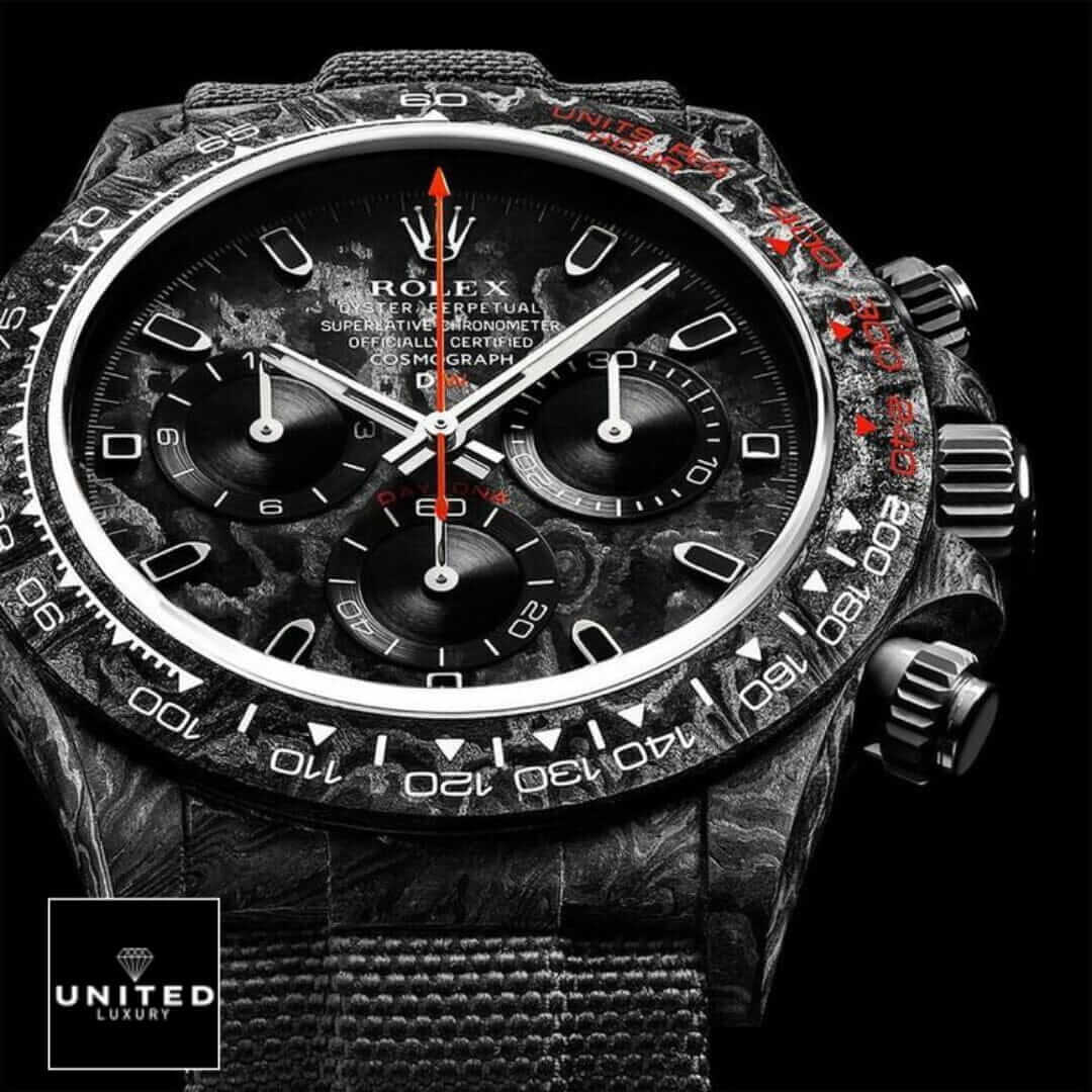 Rolex Daytona Speedster Black Dial 116503-NTPT-RED Inspired