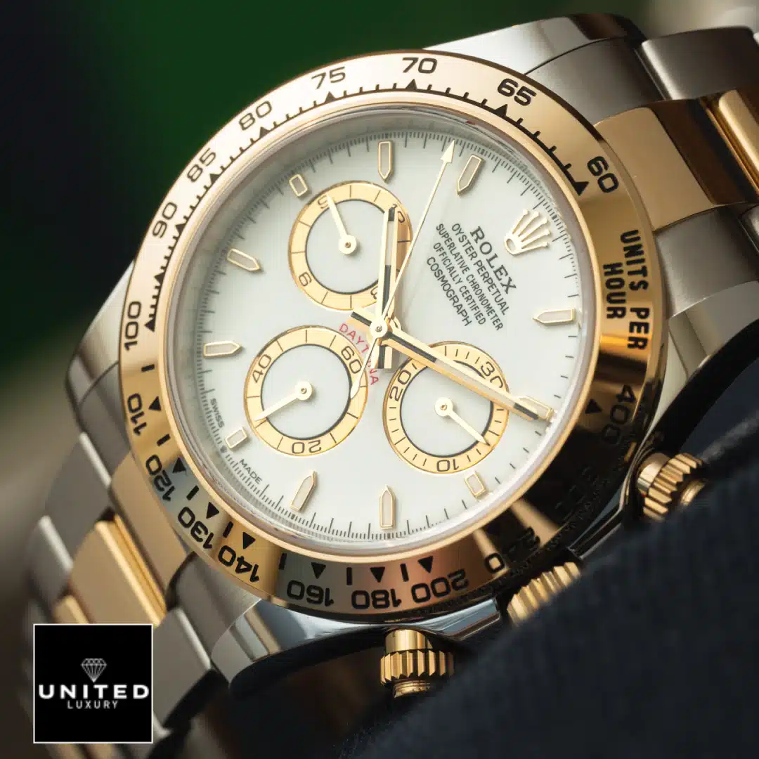 Rolex Daytona Cosmograph 116503 Stainless Steel & Yellow Gold White Dial Oyster Inspired