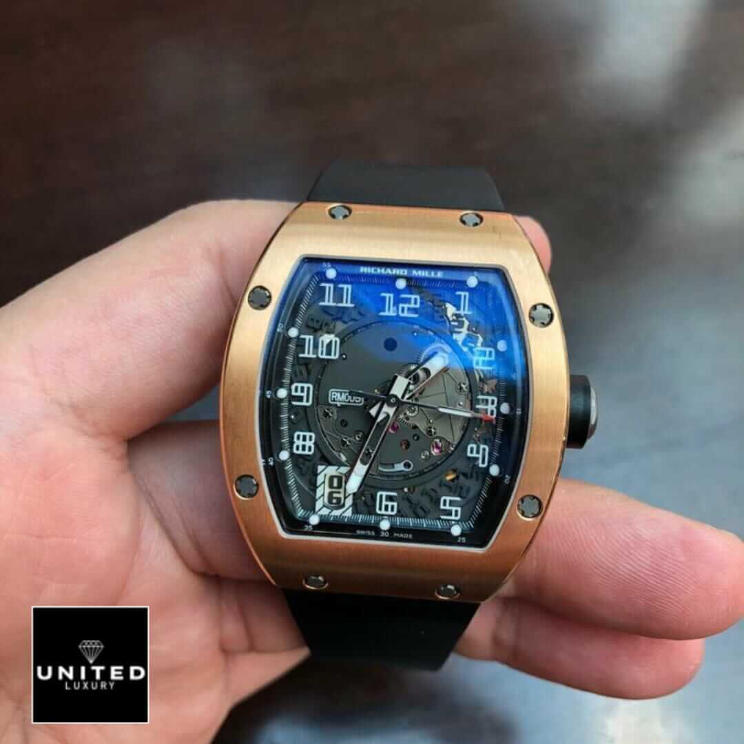 Richard Mille RM055 Bubba Watson Inspired on the hand