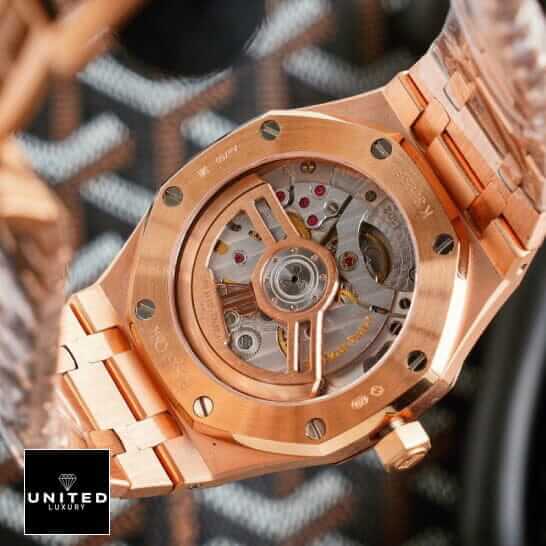 ap 15500 rose gold back