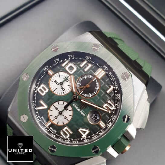 ap green black ceramic replica left