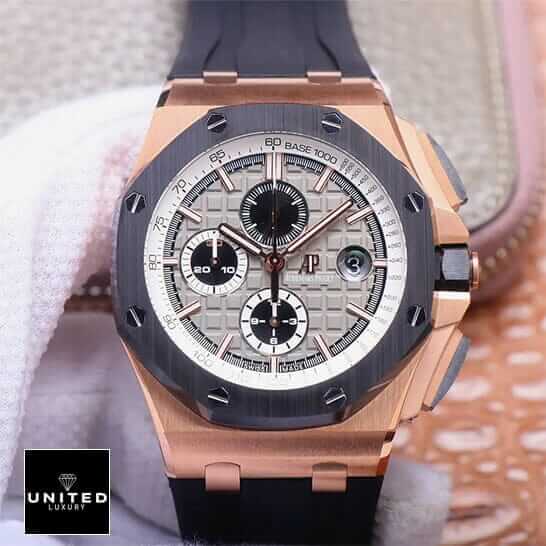 Audemars Piguet Royal Oak Black Gold Case Inspired on the hand