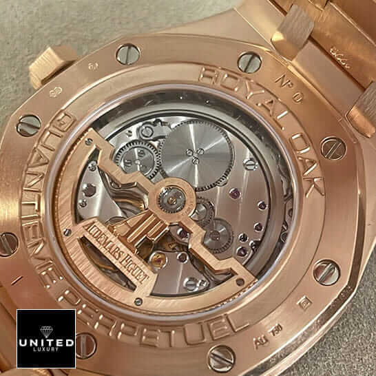 Audemars Piguet Royal Oak Gold Casse Inspired upside view