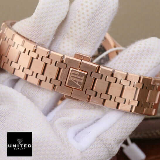 Audemars Piguet Rose Gold Bracelet Inspired on the white glove hand