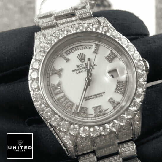 Rolex Day-Date II 218239 Diamond Inspired