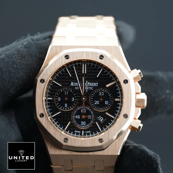 audemars piguet rose gold on the hand