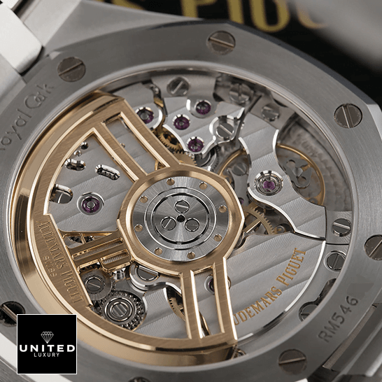 Audemars Piguet Royal Oak 15500 Stainless Steel Case Inspired mechanism view