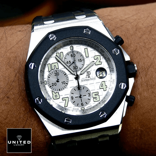 Audemars Piguet Royal Oak 25940SK.OO_.D002CA.02 White Dial Inspired on the wrist