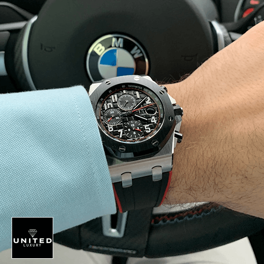 Audemars Piguet Royal Oak 26470SO.OO Black Dial Inspired in the bwm car