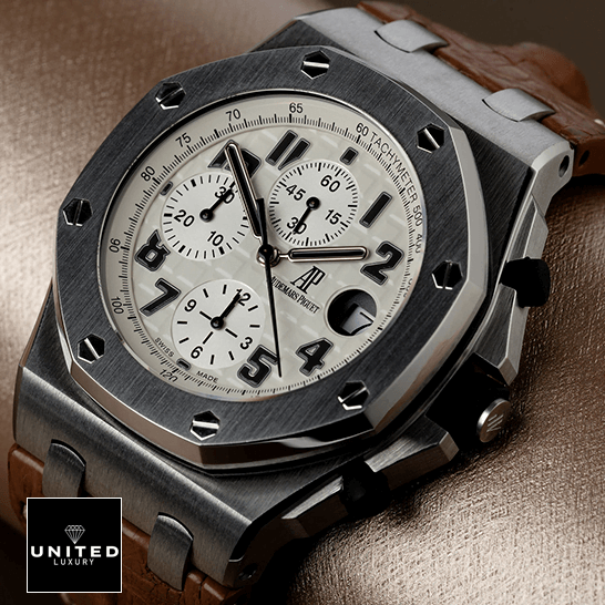 Audemars Piguet Steel Case 26170ST.OO_.D091CR.01 Inspired crown / push button