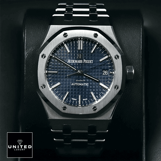 Audemars Piguet Blue Dial Steel Case Inspired in the black box