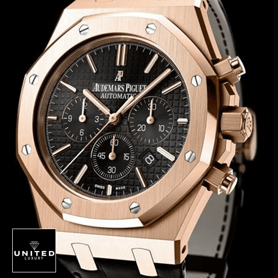 Audemars Piguet Royal Oak 26320OR.OO_.D002CR.01 Black Dial Inspired black background