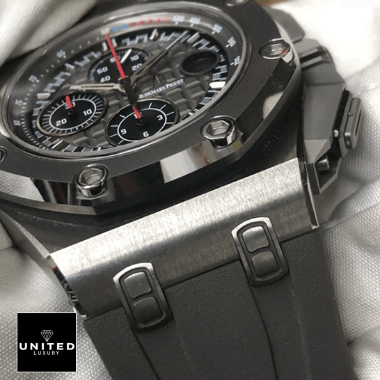 Audemars Piguet Royal Oak Carbon Case Grey Rubber Bracelet Inspired