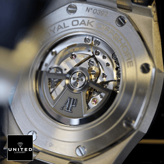 Audemars Piguet Royal Oak Stainless Case Steel Inspired close mechanism view