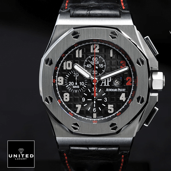 Audemars Piguet Royal Oak Black Dial Inspired black background