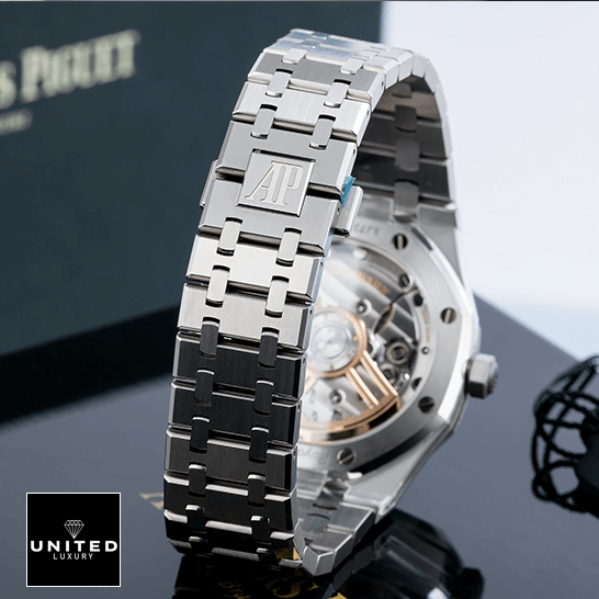 Audemars Piguet 15500ST.OO_.1220ST.03 Stainless Steel Bracelet Inspired upside view