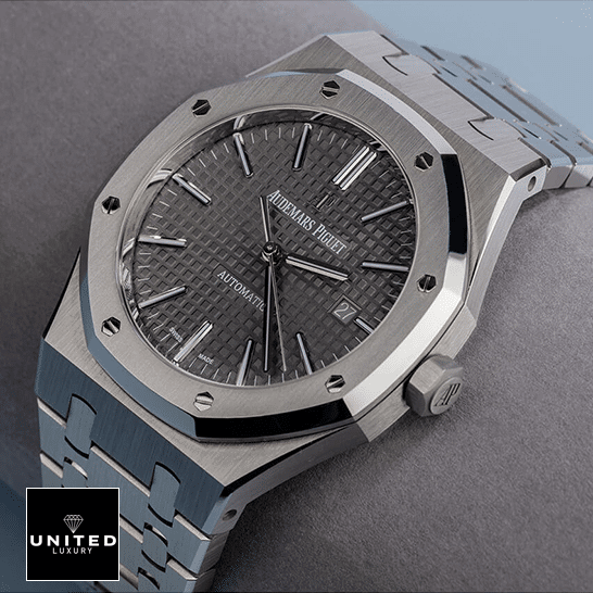 Audemars Piguet Royal Oak Selfwinding Gray Inspired gray background