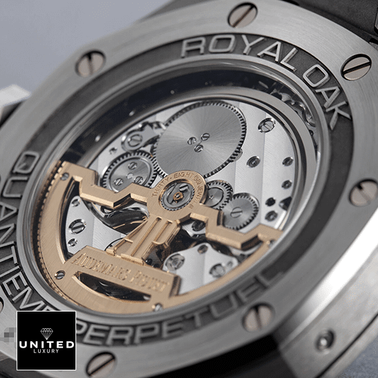 Audemars Piguet Royal Oak Steel Inspired mechanism close view