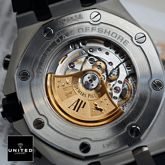 Audemars Piguet Eoyal Oak Offshore Steel Case Inspired upside view