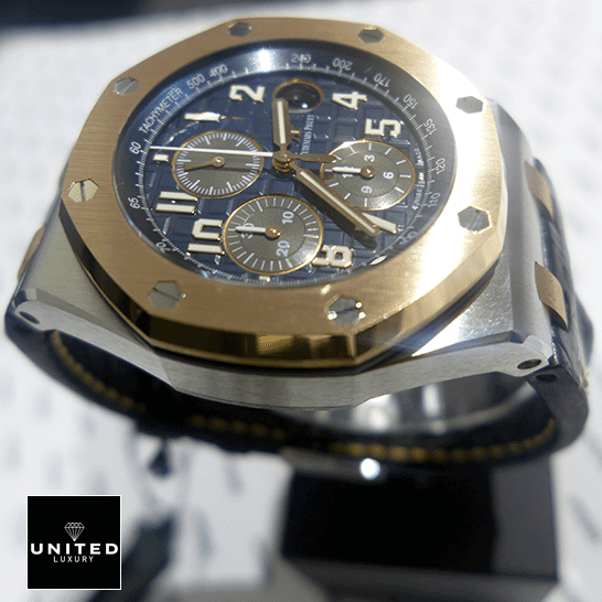 Audemars Piguet 26471SR.OO_.D101CR.01 Royal Oak Blue Dial Inspired side view