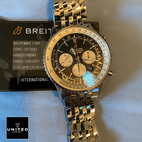 breitling navitimer AB0127211B1A1 replica front