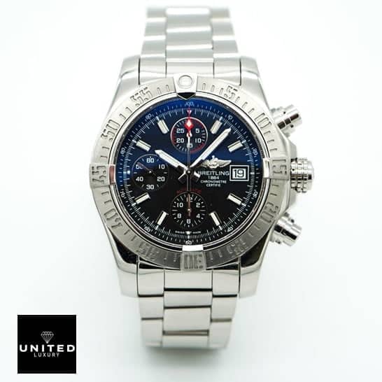 Breitling Super Avanger A11370 Inspired Blue Dial Chronograph