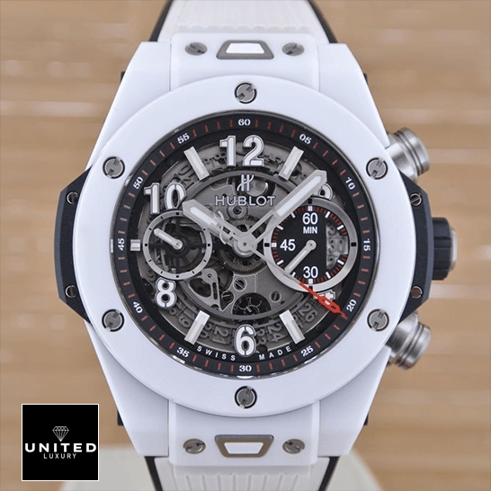 Hublot Big Bang 411.HX_.1170.RX White Bezel Inspired front view