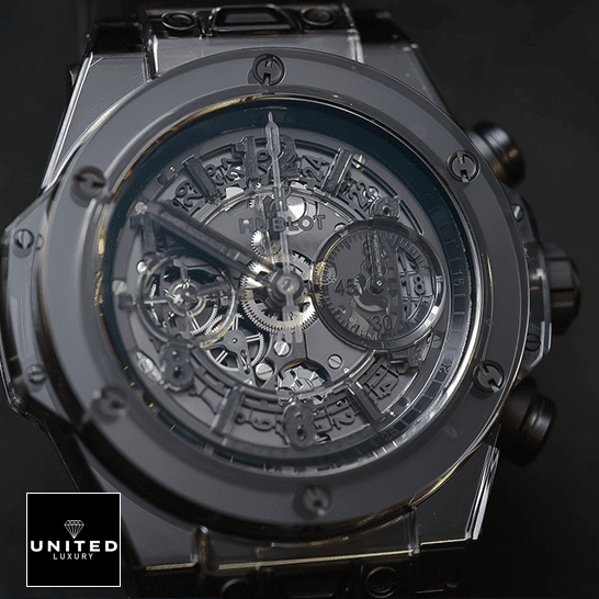 Hublot 411.JB_.4901.RT Big Bang Black Case Dial Bezel Inspired front view