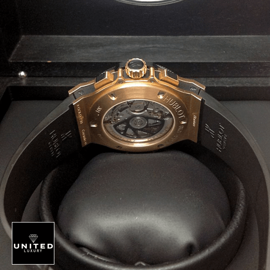 Hublot Big Bang 301.PM_.1780.RX Black Rubber Bracelet Inspired upside view