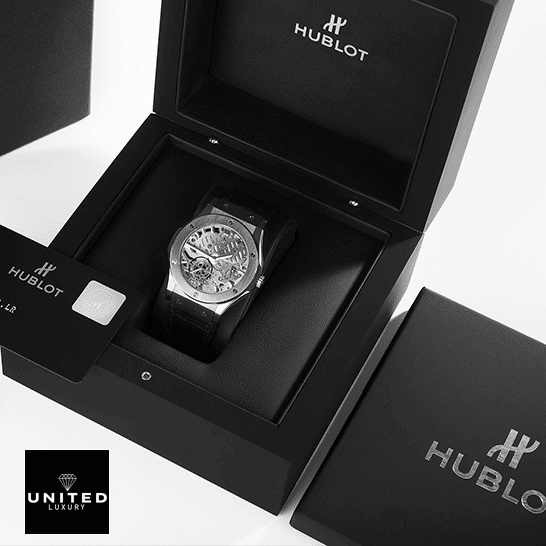 Hublot Classic Fusion Steel Bezel Inspired in the box