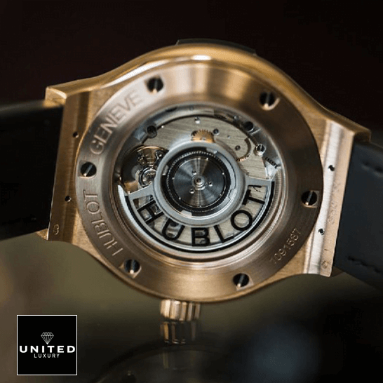 Hublot Geneve 511.OX_.1181.LR Classic Fusion Gold Case Inspired upside view