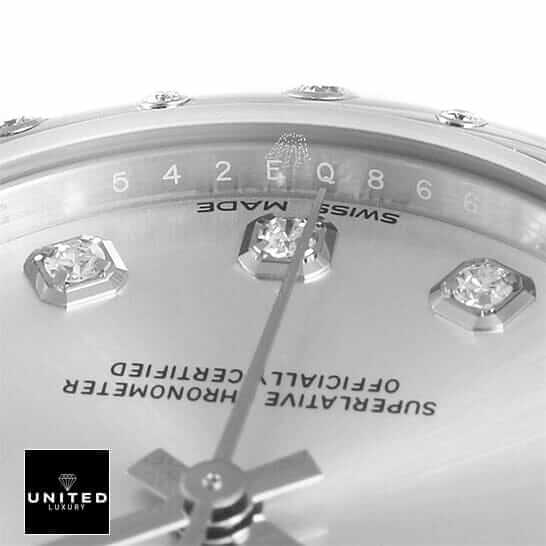 Rolex Datejust Diamond Dial Inspired close view