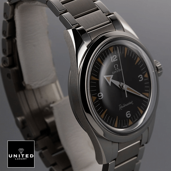 Omega Seamaster Black Dial 220.10.38.20.01.002 Inspired side view