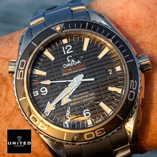 Omega Seamaster Planet Ocean 232.30.42.21.01.004 Black Dial Inspired on the wrist