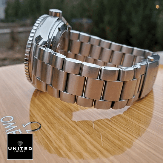 Omega Seamaster Stainless Steel Bracelet Inspired side view