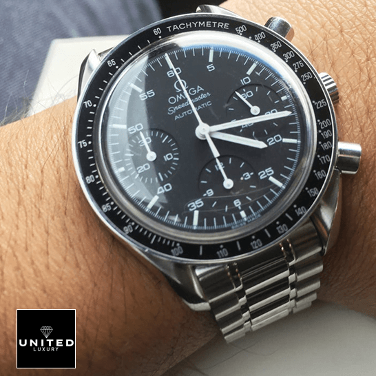 Omega Speedmaster 3510.50 Black Dial Inspired on the wrist