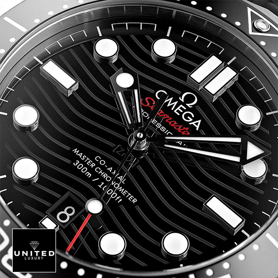 Omega Seamaster Professional Black Dial Inspired close view