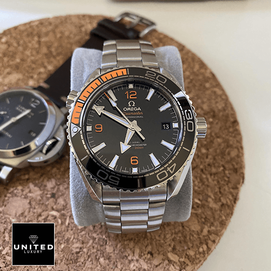 Omega Seamaster Planet Ocean Stainless Steel Inspired on the watch