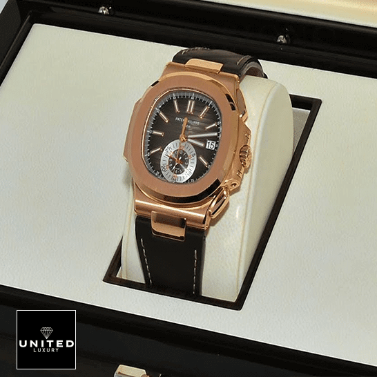 patek philippe nautilus rose gold 5980R 001 replica box unitedluxurynet 3