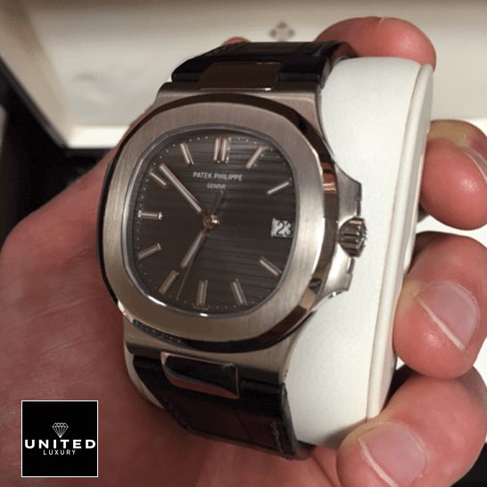 Patek Philippe Nautilus 5711G-001 Stainless Case Inspired in the box