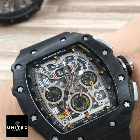 Richard Mille RM11-03 Automatic Winding Flayback Inspired on the wrist