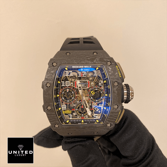 Richard Mille RM11-03 Automatic Winding Black Inspired white background