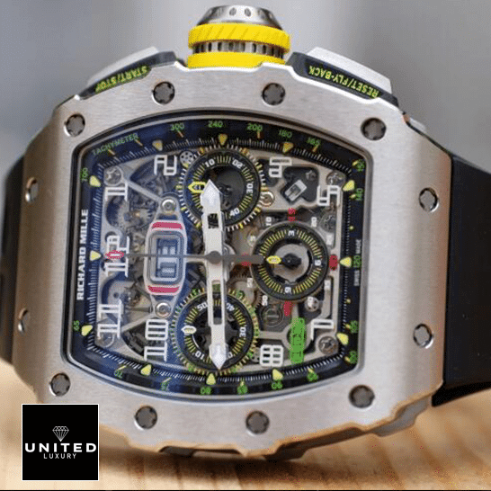 Richard Mille RM01103 Black Dial Inspired side view