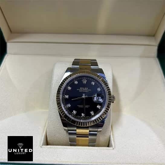 Rolex Datejust 126333-0005 Yellow Gold & Steel Oyster Inspired in box