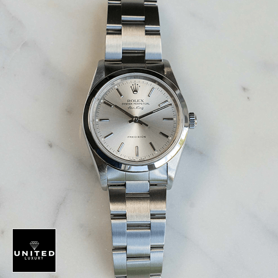 Rolex Air King Oyster Bracelet Steel Dial Inspired on the ceramic